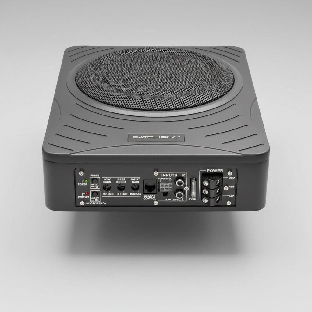 Carphony A20SAW 20cm Koltuk Altı Subwoofer (300 Watt)