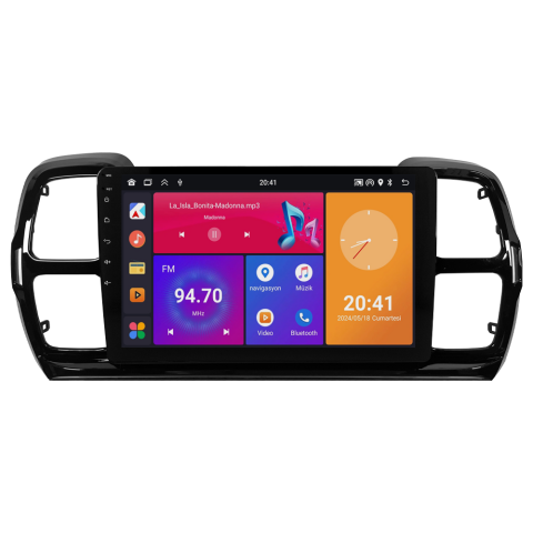 Citroen C5 Aircross Android Multimedya Sistemi (2019-2023) CRV4893XP