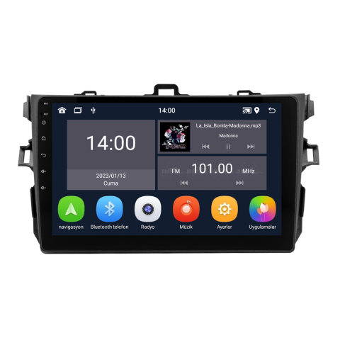 Toyota Corolla Android Multimedya Sistemi (2008-2012)