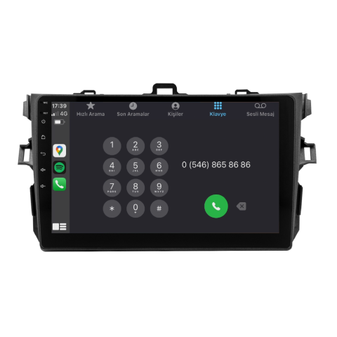 Toyota Corolla Android Multimedya Sistemi (2008-2012)