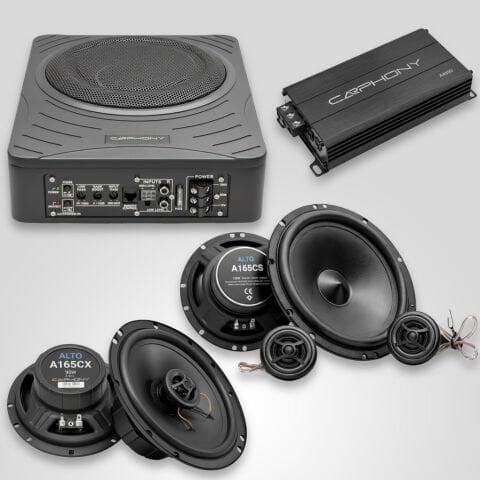 Carphony Araç Ses Sistemi Paketi – Montaj Dahil + Carvion V14 Hediye