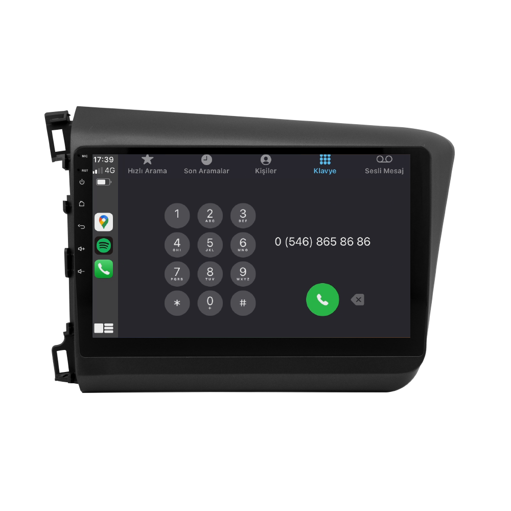 Honda Civic FB7 Android Multimedya Sistemi (2012-2016)