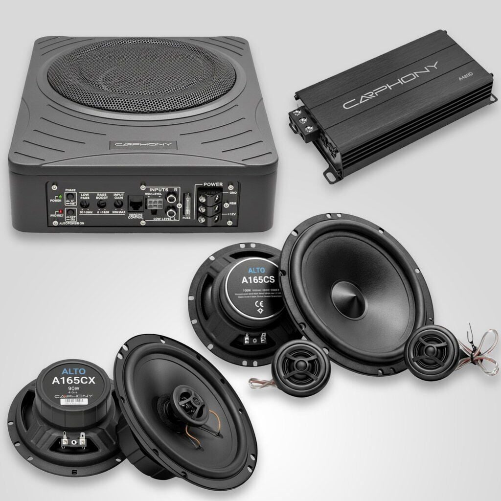 Carphony Araç Ses Sistemi Paketi – Carvion V14 Hediye