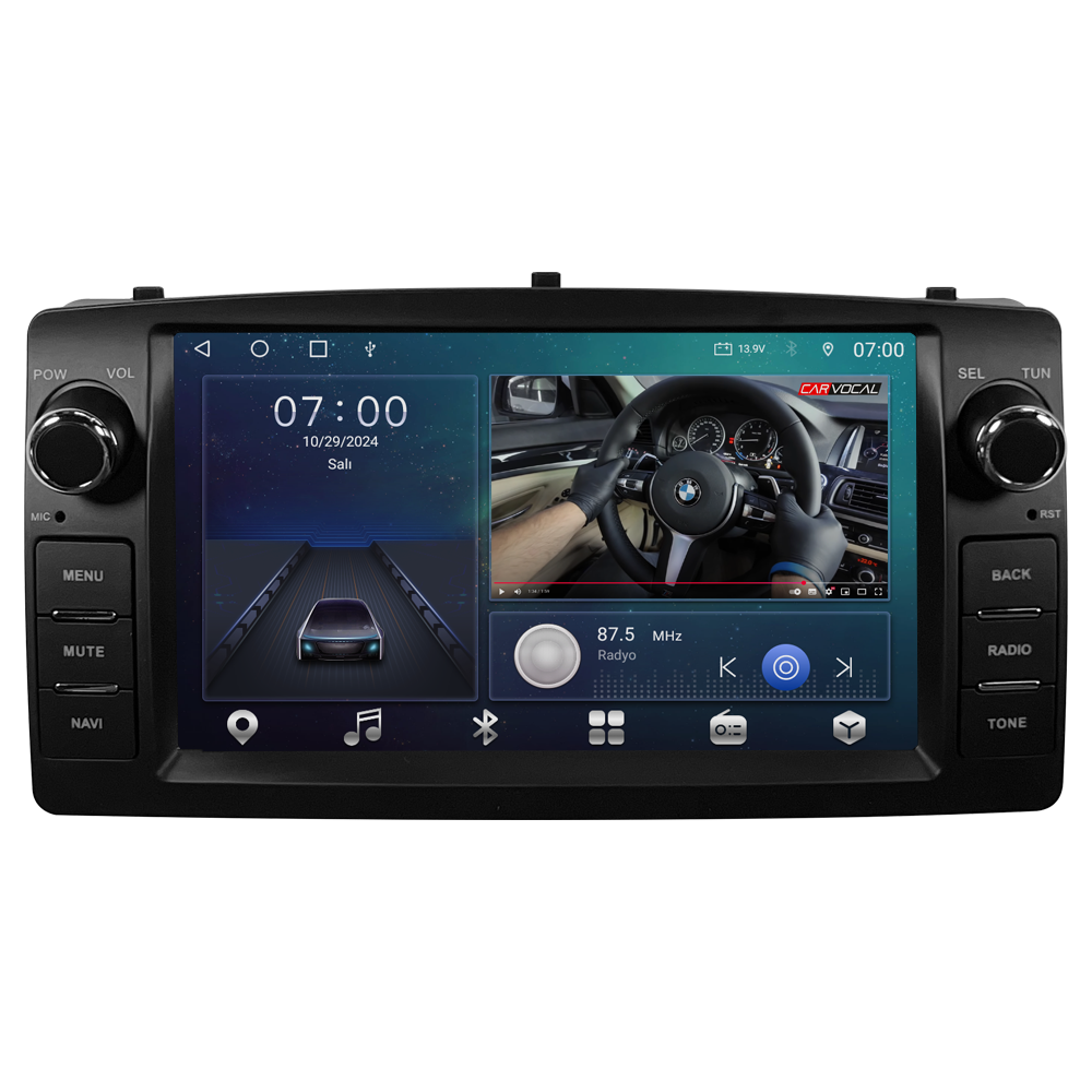 Toyota Corolla Terra/Sol Android Multimedya Sistemi (2004-2007) CRV-4896SC