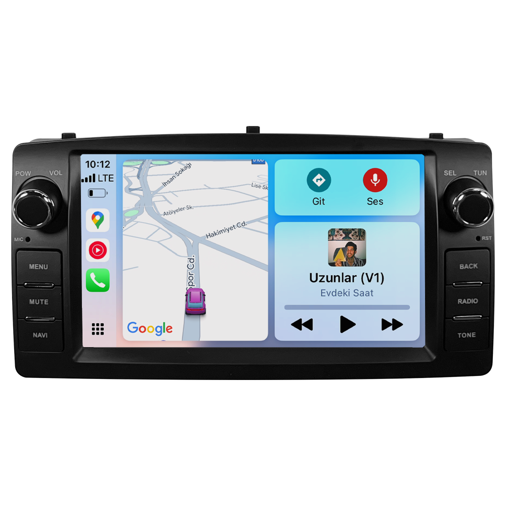 Toyota Corolla Terra/Sol Android Multimedya Sistemi (2004-2007) CRV-4896SC