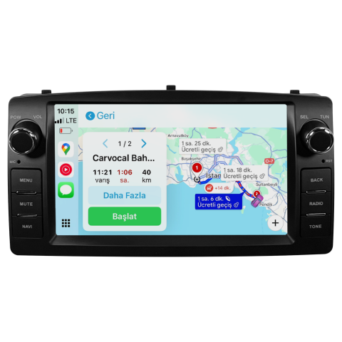 Toyota Corolla Terra/Sol Android Multimedya Sistemi (2004-2007) CRV-4896SC