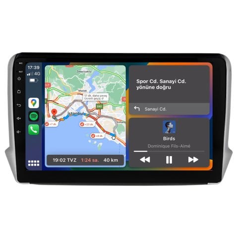 Peugeot 2008 Android Multimedya Sistemi (2013-2021) CRV-4420XDA