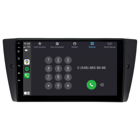 BMW E90 Android Multimedya Sistemi (2005-2011) CRV-4033XD