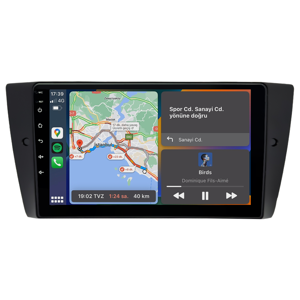 BMW E90 Android Multimedya Sistemi (2005-2011) CRV-4033XD