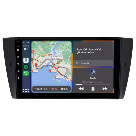 BMW E90 Android Multimedya Sistemi (2005-2011) CRV-4033XD