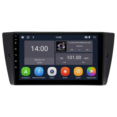 BMW E90 Android Multimedya Sistemi (2005-2011) CRV-4033XD