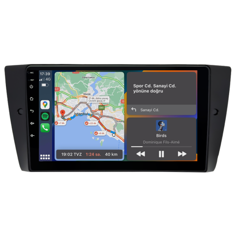 BMW E90 Android Multimedya Sistemi (2005-2011) CRV-4033XDA