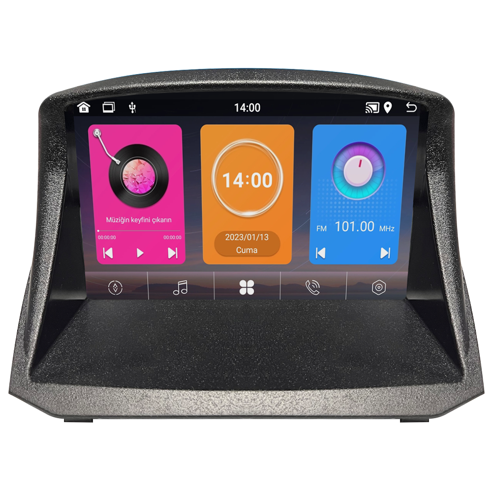 Ford Fiesta Android Multimedya Sistemi (2013-2017) CRV-4126XAA