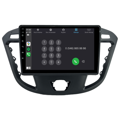Ford Custom Android Multimedya Sistemi (2015-2018) CRV-4114XDA