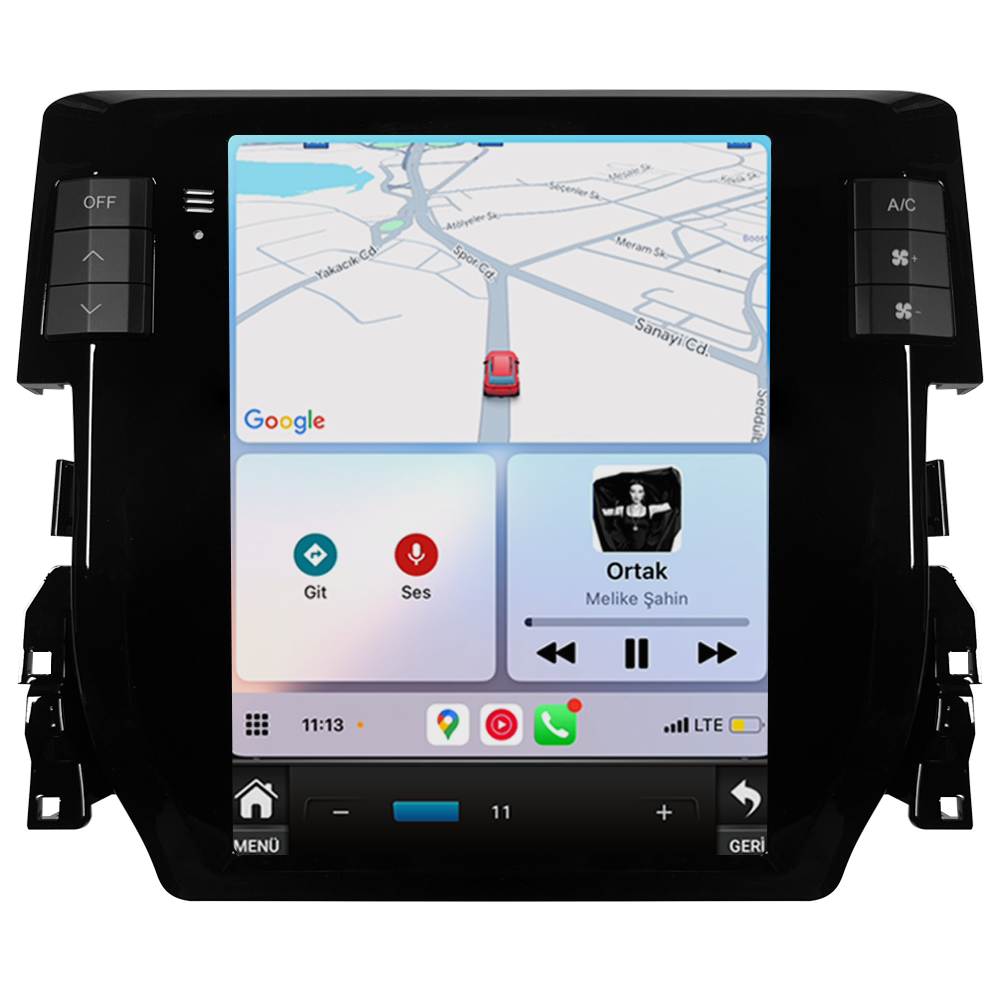 Honda Civic FC5 Android Multimedya Sistemi (2016-2021) CRV-4895XAAT