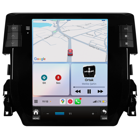 Honda Civic FC5 Android Multimedya Sistemi (2016-2021) CRV-4895XAAT