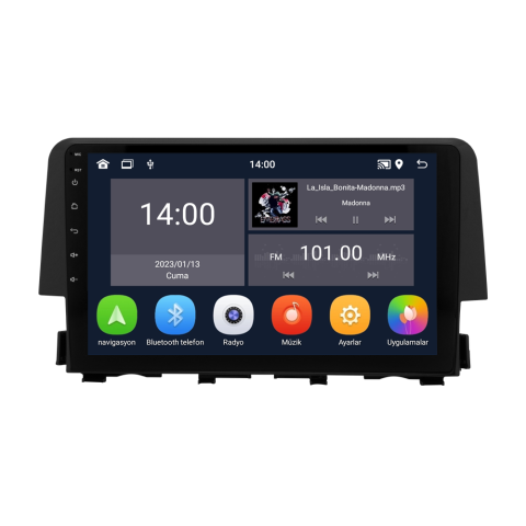 Honda Civic FC5 Android Multimedya Sistemi (2016-2021)