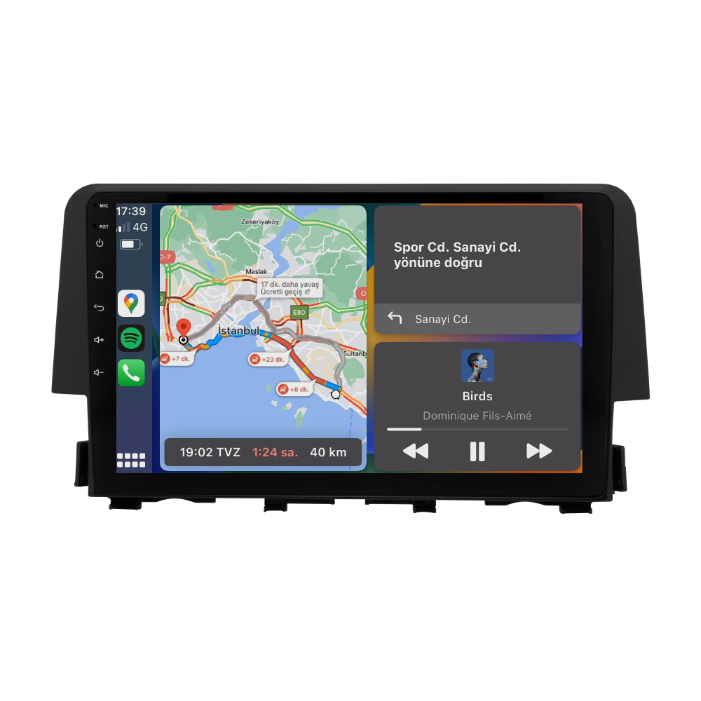 Honda Civic FC5 Android Multimedya Sistemi (2016-2021)