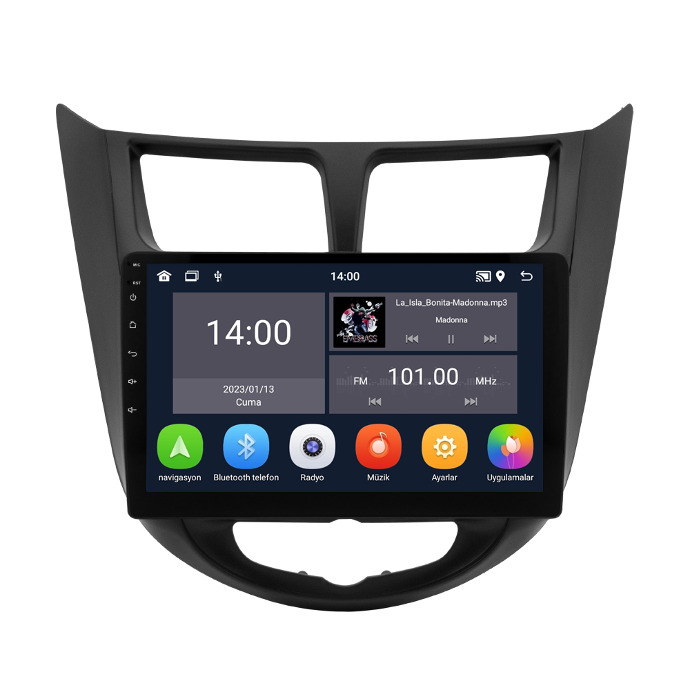 Hyundai Accent Blue Android Multimedya Sistemi (2011-2017)