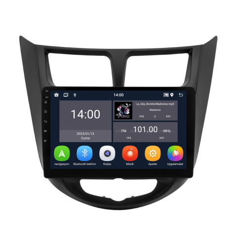 Hyundai Accent Blue Android Multimedya Sistemi (2011-2017)