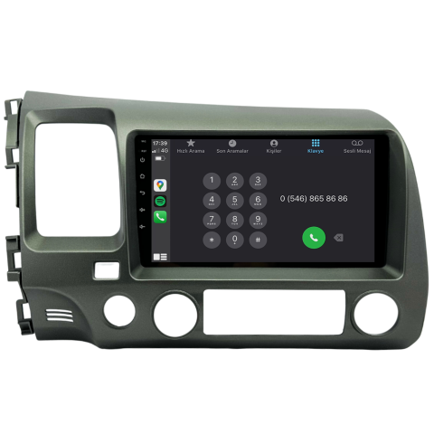 Honda Civic FD6 Android Multimedya Sistemi (2007-2012) CRV-4145XR