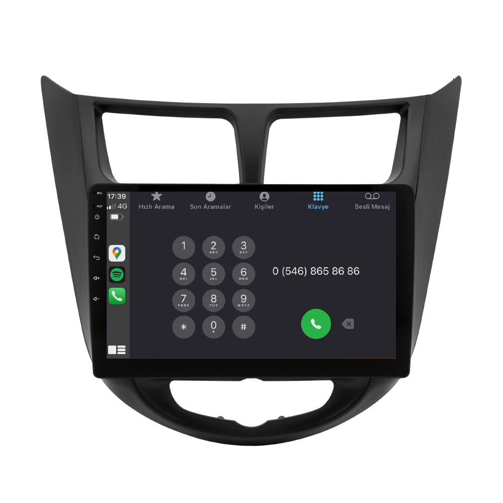 Hyundai Accent Blue Android Multimedya Sistemi (2011-2017)