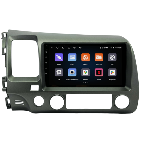 Honda Civic FD6 Android Multimedya Sistemi (2007-2012) CRV-4145XR
