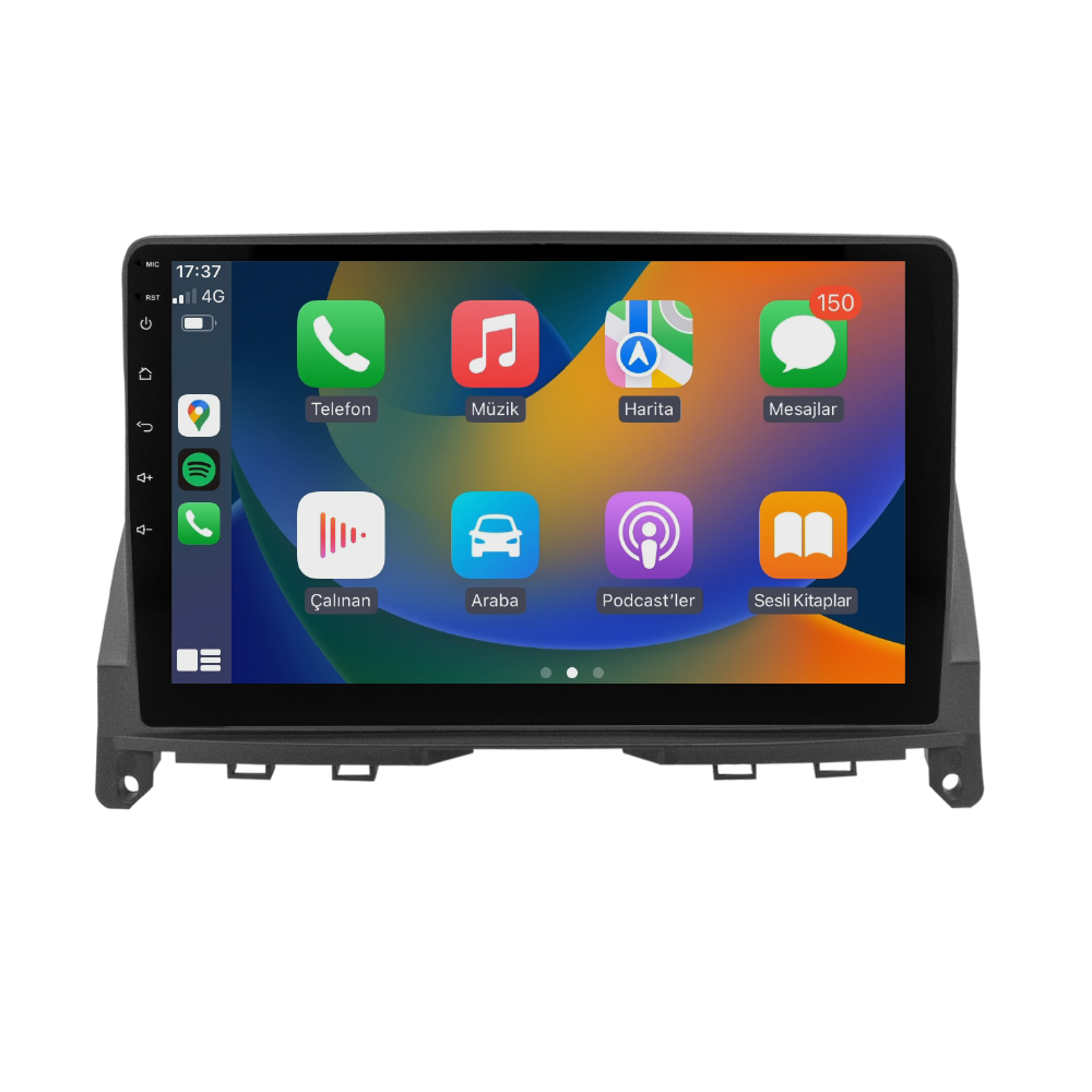 Mercedes C Serisi W204 Android Multimedya Sistemi (2005-2011)