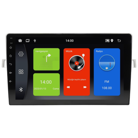 Toyota Verso Android Multimedya Sistemi (2014-2017) CRV-4133XDA