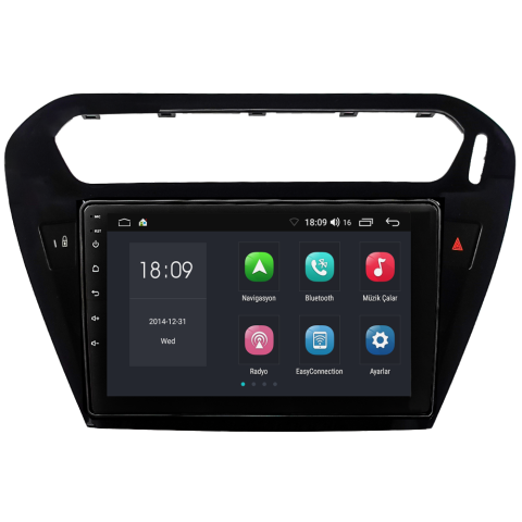 Citroen C-Elysee Android Multimedya Sistemi (2012-2020)