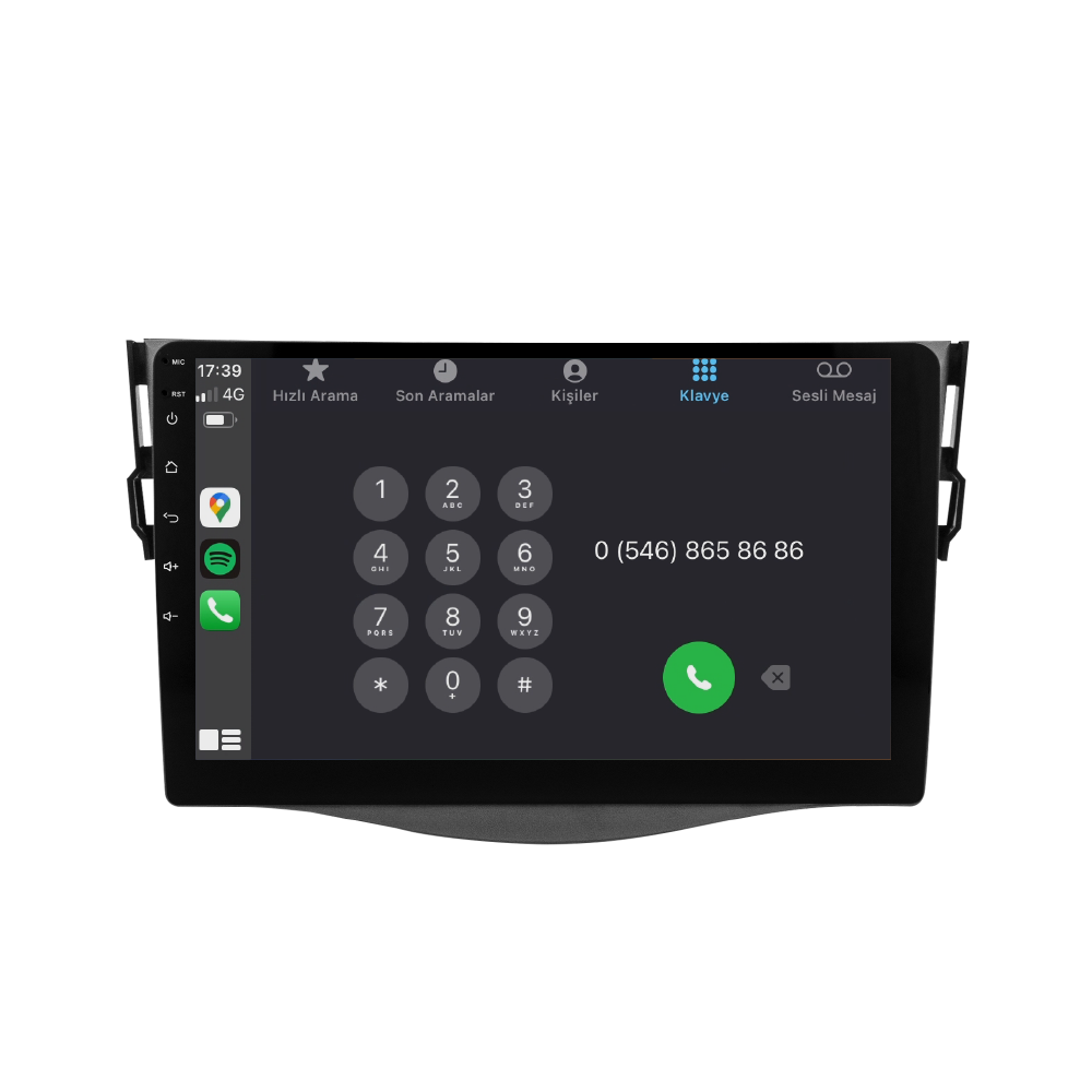 Toyota Rav4 Android Multimedya Sistemi (2006-2012)