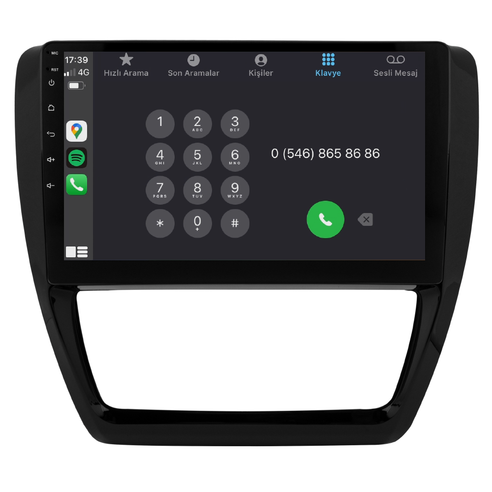 Volkswagen Jetta Android Multimedya Sistemi (2010-2018)