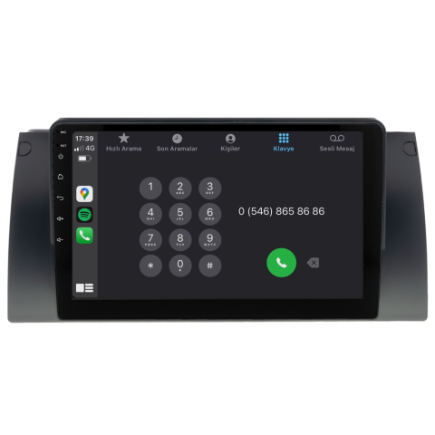 BMW 5 Serisi E39 Android Multimedya Sistemi (1996-2004) CRV-4031XR