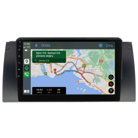 BMW 5 Serisi E39 Android Multimedya Sistemi (1996-2004) CRV-4031XR