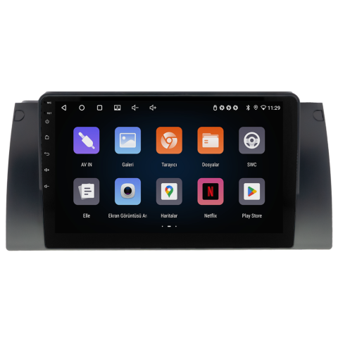 BMW 5 Serisi E39 Android Multimedya Sistemi (1996-2004) CRV-4031XR