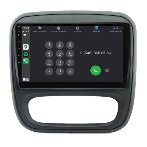 Renault Trafic Android Multimedya Sistemi (2015-2021) CRV-4705XDA