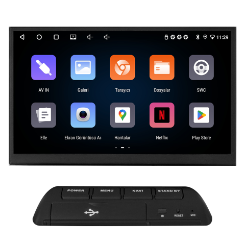 Land Rover Freelander Android Multimedya Sistemi (2007-2016) CRV-4035XR