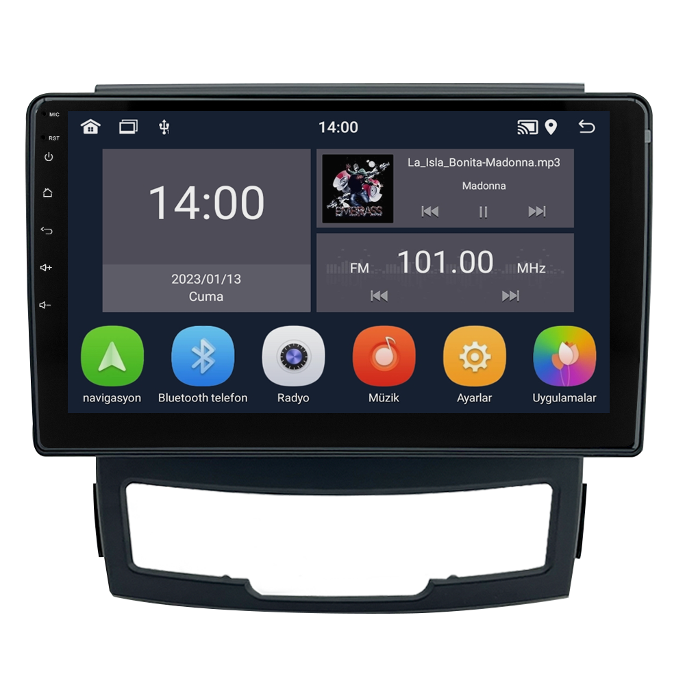 Ssangyong Korando Android Multimedya Sistemi (2010-2012) CRV-4502XD