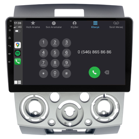 Ford Ranger Android Multimedya Sistemi (2009-2011)