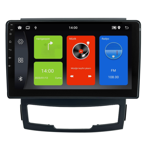 Ssangyong Korando Android Multimedya Sistemi (2010-2012) CRV-4502XDA