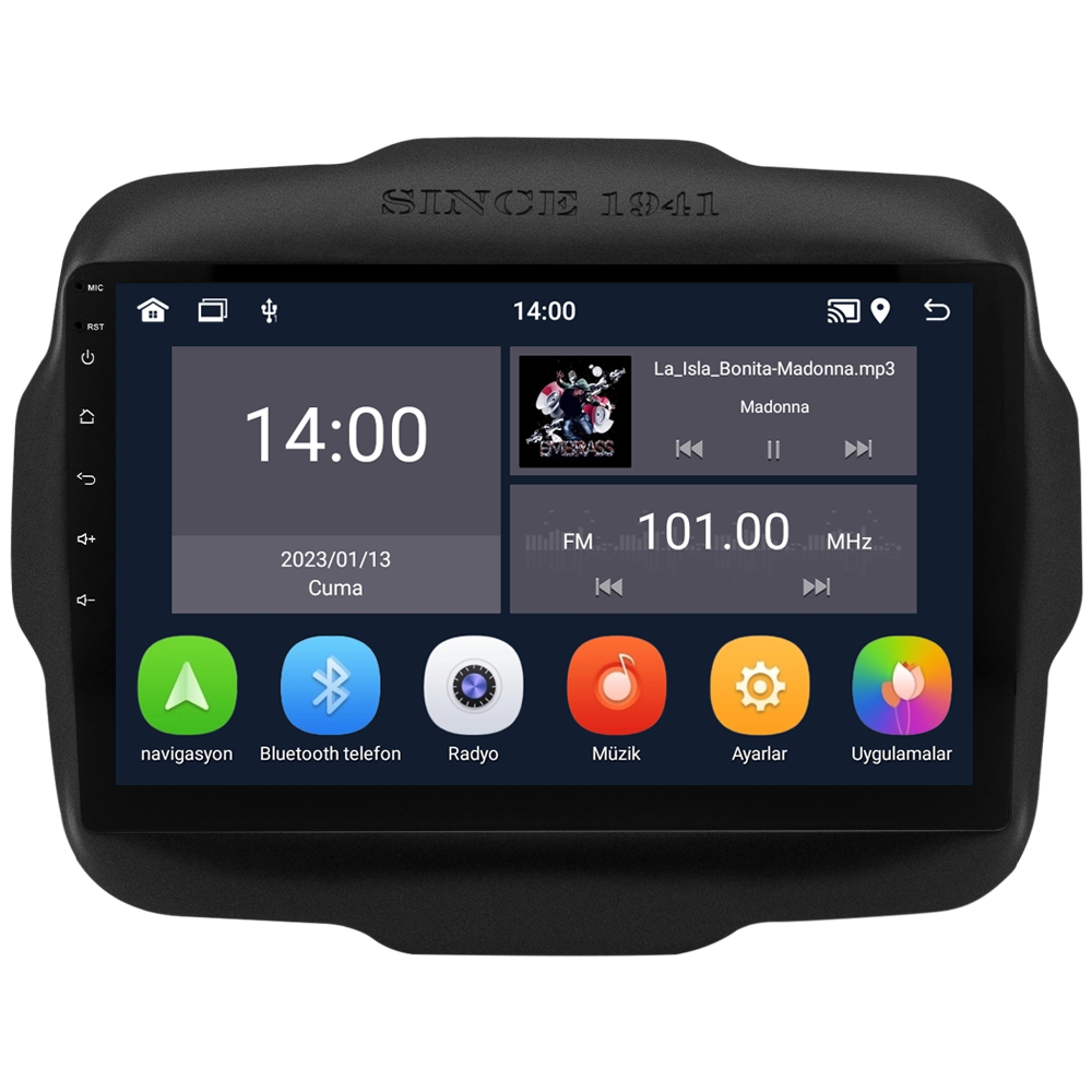 Jeep Renegade Android Multimedya Sistemi (2014-2023)