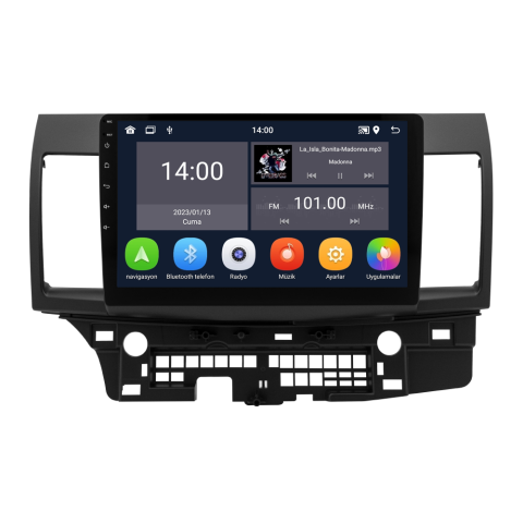 Mitsubishi Lancer Android Multimedya Sistemi (2008-2019)