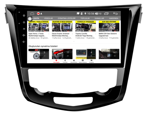 Nissan X-Trail Android Multimedya Sistemi (2013-2020)