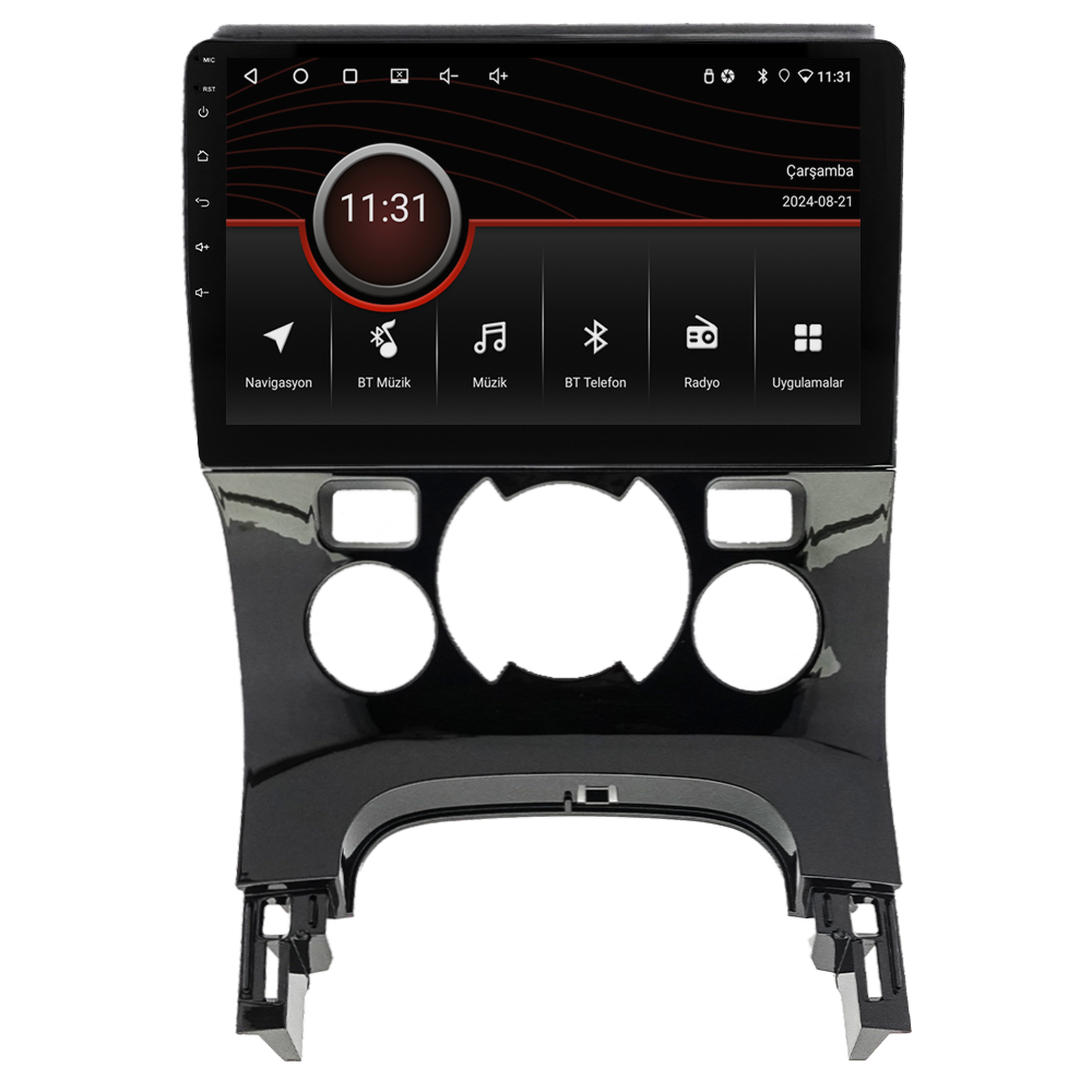 Peugeot 5008 Android Multimedya Sistemi (2009-2016) CRV-4070X Dijital Klima