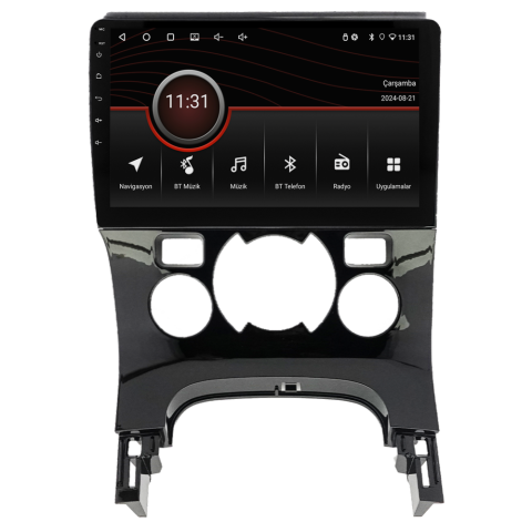 Peugeot 5008 Android Multimedya Sistemi (2009-2016) CRV-4070X Dijital Klima