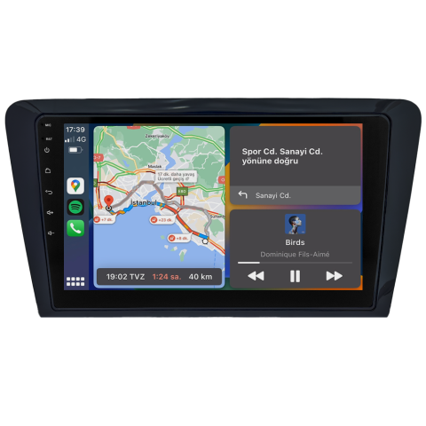 Skoda Rapid Android Multimedya Sistemi (2014-2018) CRV-4487XDA