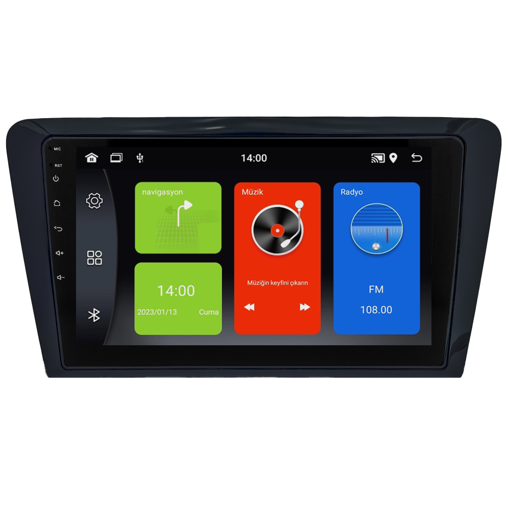 Skoda Rapid Android Multimedya Sistemi (2014-2018) CRV-4487XDA