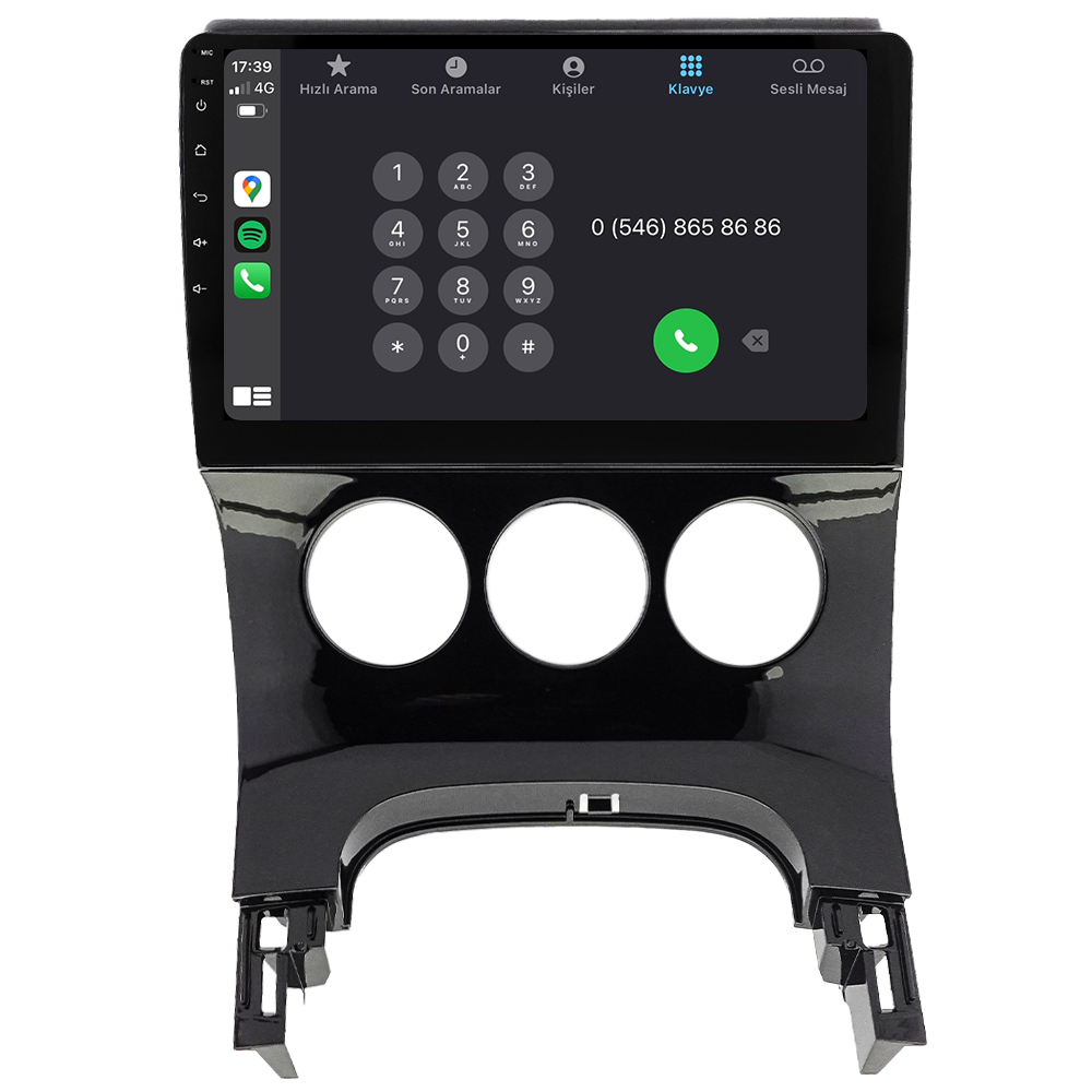 Peugeot 3008 Android Multimedya Sistemi (2009-2016) CRV-4070XR Manuel Klima