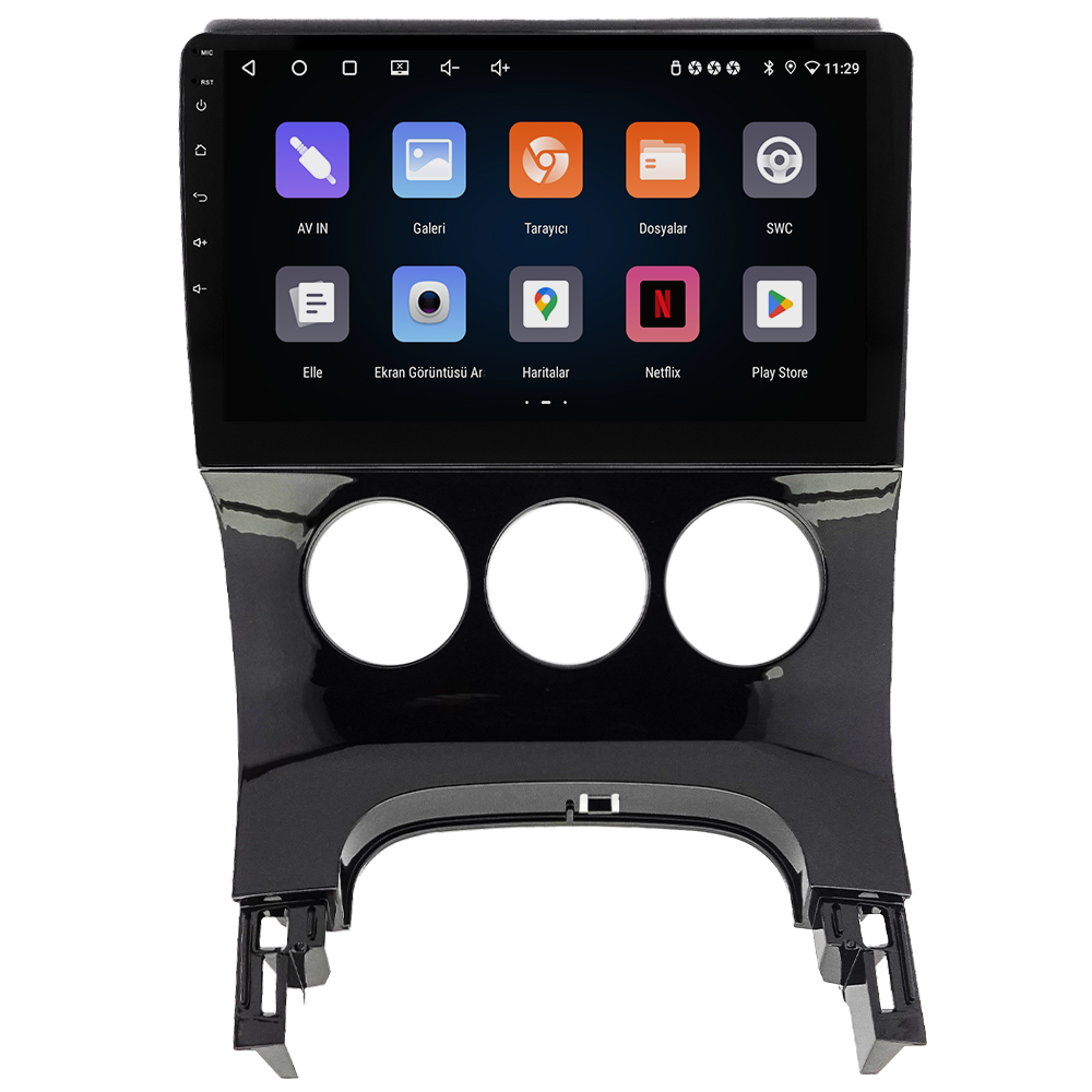 Peugeot 5008 Android Multimedya Sistemi (2009-2016) CRV-4070XR Manuel Klima