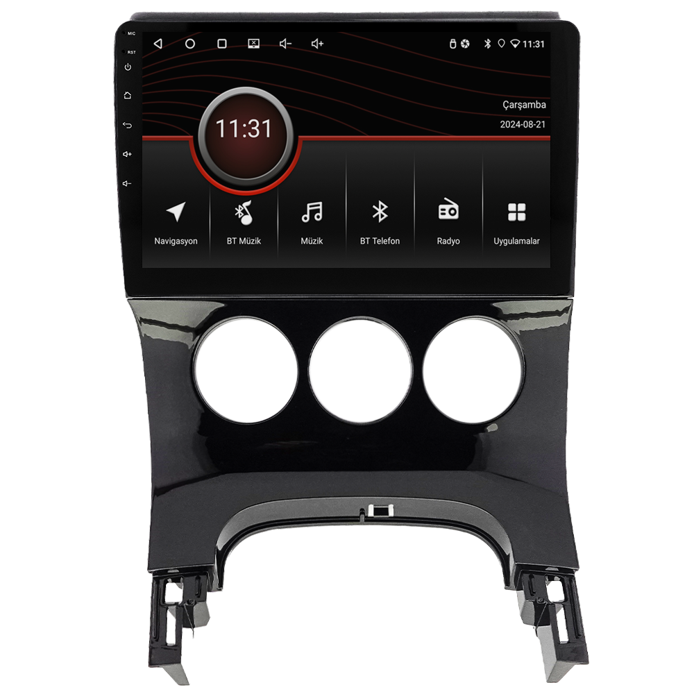 Peugeot 5008 Android Multimedya Sistemi (2009-2016) CRV-4070XR Manuel Klima